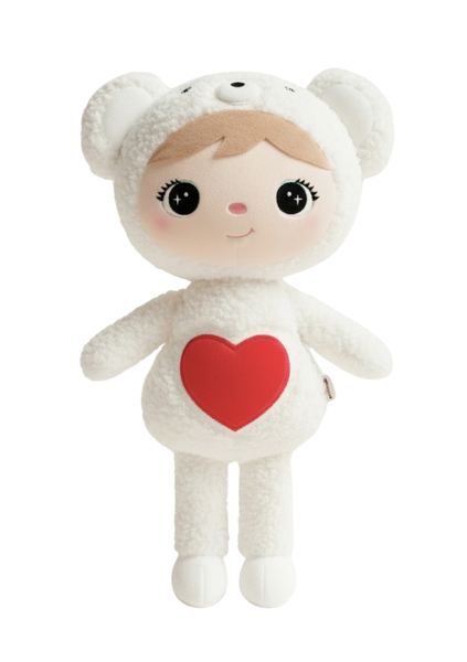 Metoo Polar Bear with heart