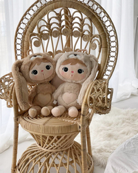 Light Beige Rabbit 50cm Metoo