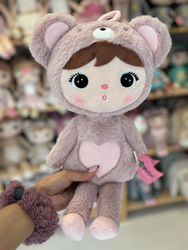 Metoo Powder Pink Bear 46cm