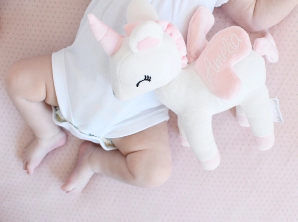Plush White Unicorn M size