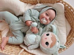 Sage green Rabbit 50cm Metoo