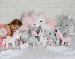 Plush Pink Unicorn XL- Giant size