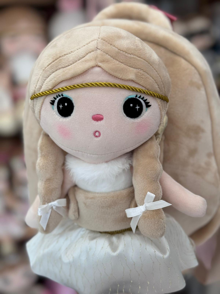 Backpack Metoo with Removable Plush doll - Angel Girl
