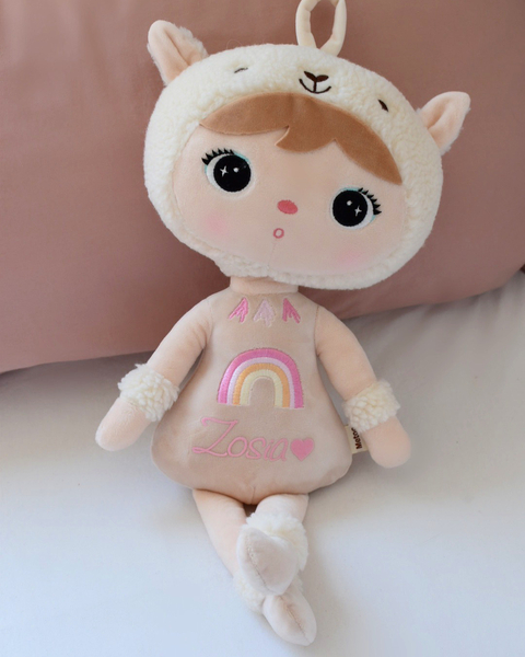 Boho Beige Llama Metoo