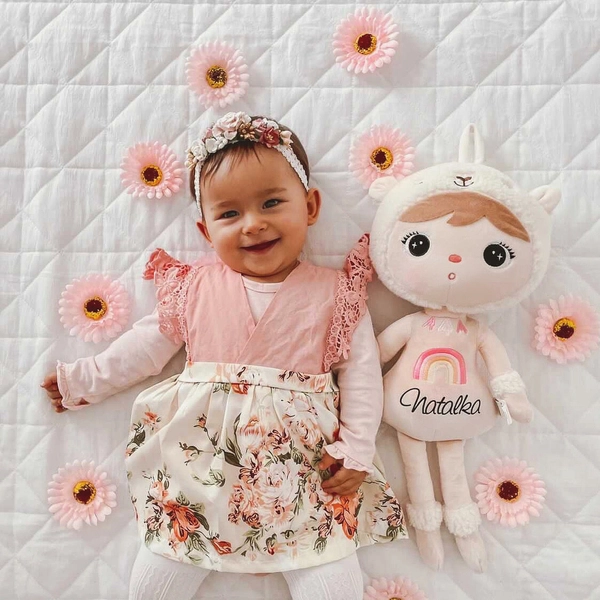 Boho Beige Llama Metoo