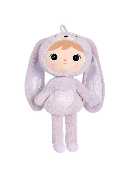 Lilac Rabbit 50cm Metoo