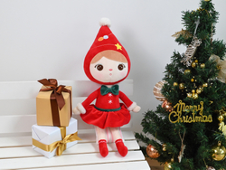 Metoo Jibao Christmas girl 50cm
