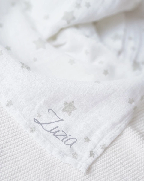 Muslin Swaddle Blanket - 120x120cm - Melootka
