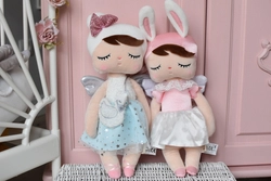 Metoo Angel doll in a flower skirt