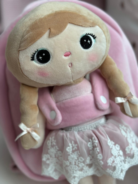 Backpack Metoo with Removable Plush doll - Boho Girl
