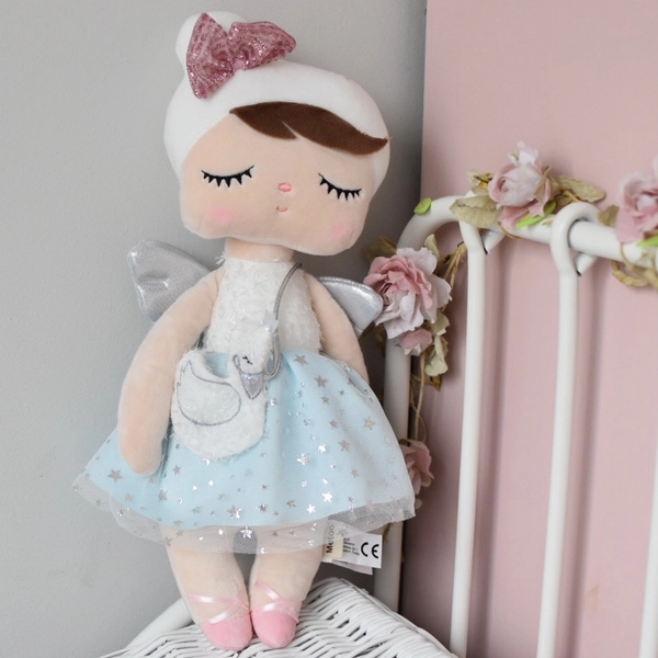 Metoo Angel doll with a handbag