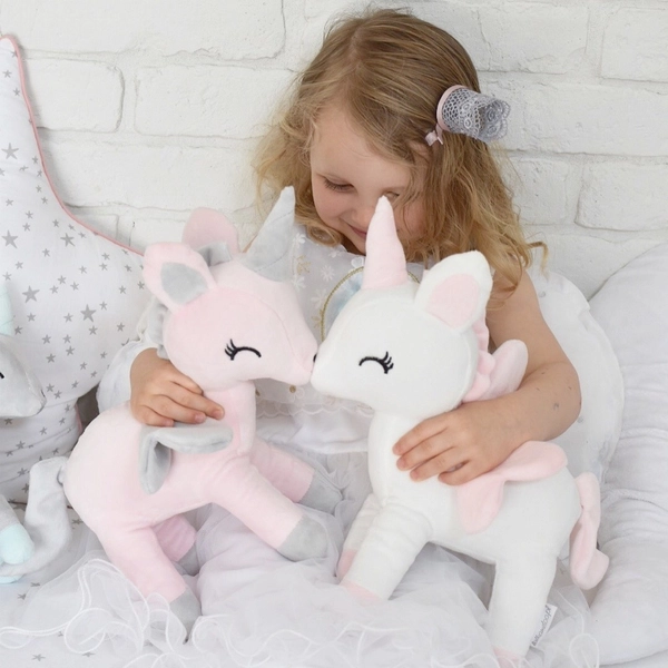 Plush Pink Unicorn M size