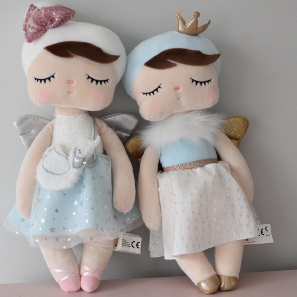 Metoo Angel doll with a handbag