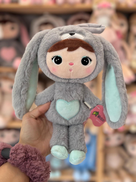 Metoo Grey/Mint Bunny 30cm