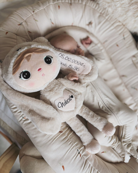 Light Beige Rabbit 50cm Metoo