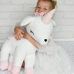 Plush White Unicorn XL - Giant size