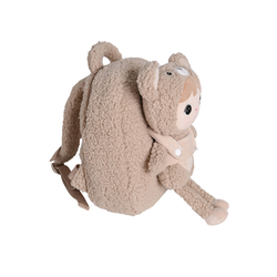 Backpack Metoo with Removable Plush doll - Beige Bear