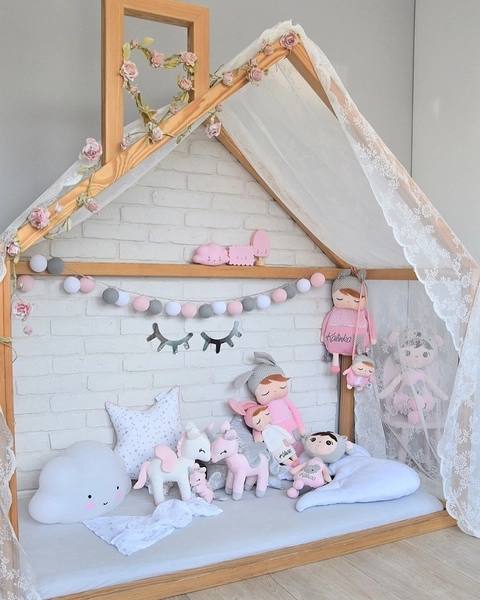 Plush Pink Unicorn M size