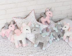 8 pcs - BOX Unicorns size M
