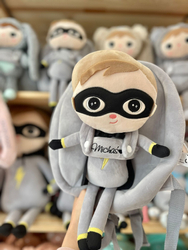 Metoo backpack with a removable plush toy - Superboy Boy