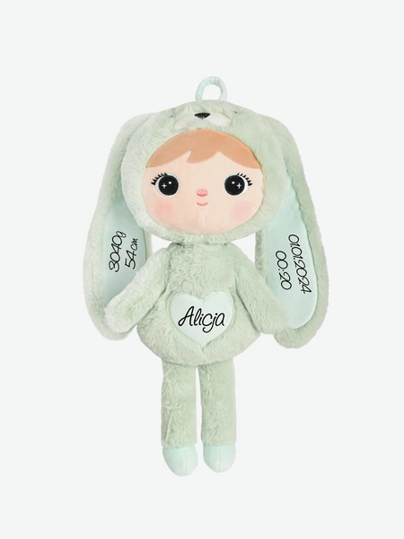 Sage green Rabbit 50cm Metoo