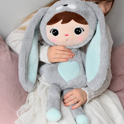 Metoo Grey/Mint Bunny 50cm