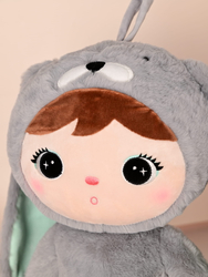 Grey/mint rabbit 70cm