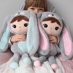 Metoo Grey/Mint Bunny 50cm