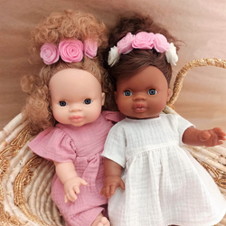 Wicker doll carrier - Moses basket