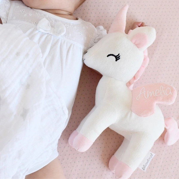 Plush White Unicorn M size