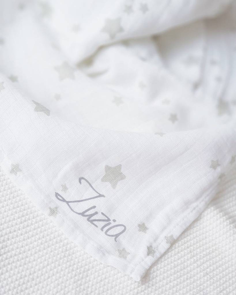 Muslin Swaddle Blanket - 120x120cm - Melootka