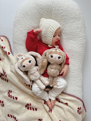 Metoo Light Beige Bunny 30cm