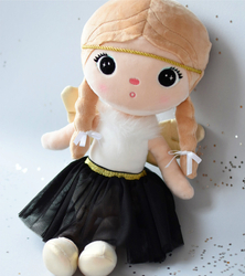 Tulle skirt - Black - clothes for a doll