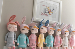 Metoo yellow Angela doll 42cm