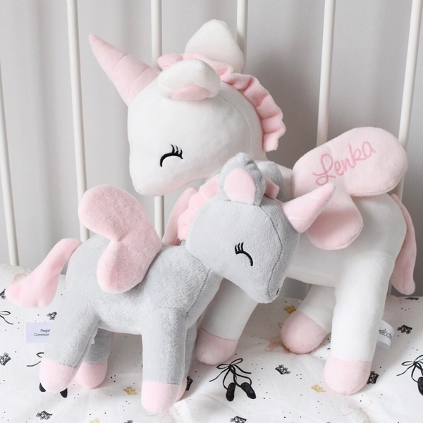 Plush White Unicorn L size