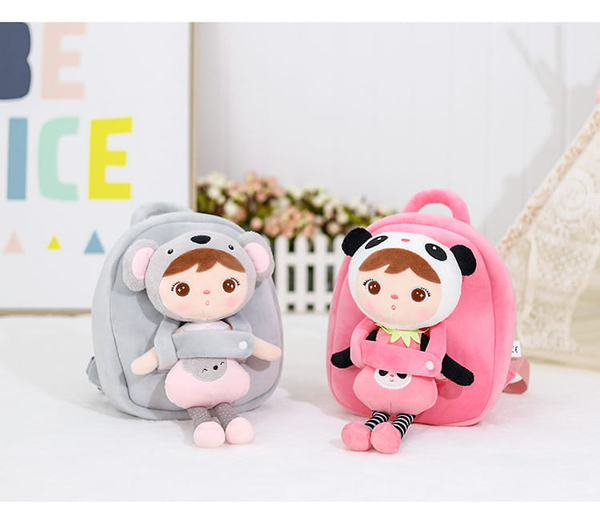 Backpack Metoo with Removable Plush doll - Panda