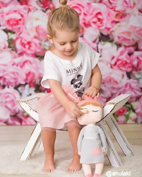 Metoo Gray Angela doll 42cm