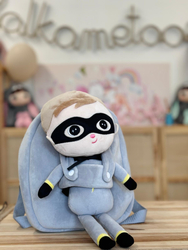 Metoo backpack with a removable plush toy - Superboy Boy