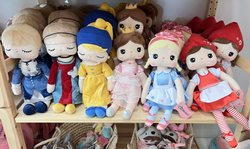 White Organza Gift Bags – for Angela Dolls in Dresses (30 × 50 cm)