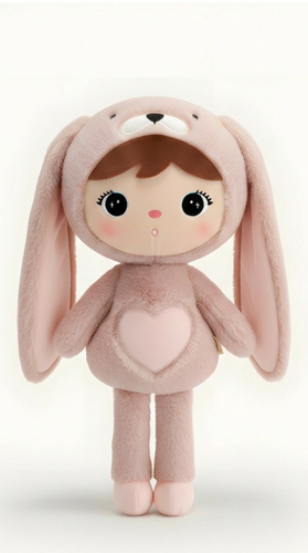 Metoo Powder Pink Bunny 50cm