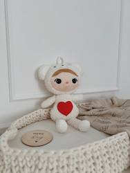 Metoo Polar Bear with heart